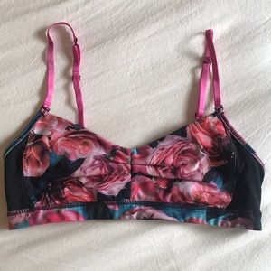 Floral Lululemon Bra